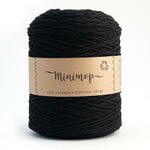 Lankava minimop-pikkurulla 150g Musta