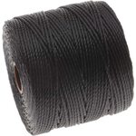 S-Lon helmilanka n. 0,6 mm, 70 m Svart