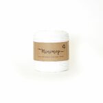 Lankava minimop-pikkurulla 150g Valkoinen