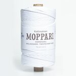 Suomenlanka moppari-kierrenaru Valkaistu valkoinen