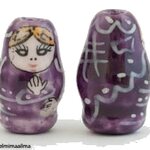 Maatuska 20x14 mm, 1 st Liila