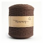 Lankava minimop n. 700 g Tummanruskea
