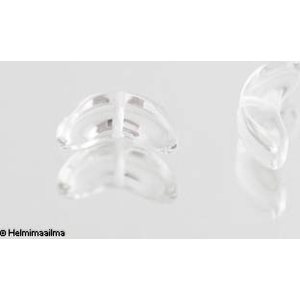 Preciosa Tsekkiläinen lasihelmi enkelinsiipi kirkas 14 mm, 10 kpl