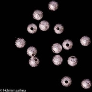 Metallihelmi stardust kimallehelmi hopeoitu 4 mm, 10 st