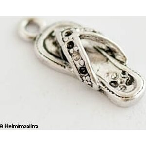 Riipus varvastossu antiikkihopea n. 23 x 8,5 mm, 5 kpl