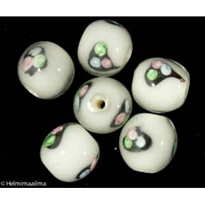 Lamppuhelmi pyöreä 13 mm, n. 2 mm reikä, 1 kpl