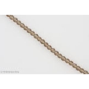 Kristallihelmi särmikäs pyöreä 4 mm, harmaa, n. 34 cm nauha