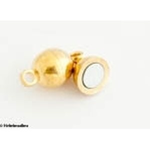 Magneettilukko kullanvärinen halk. n. 11,5 mm, 1 kpl