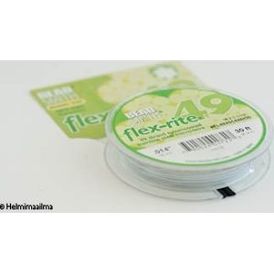 Flex-Rite 0,35 mm 49-kierteinen koruvaijeri valkoinen 9,14 m puola