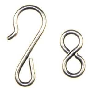Trinity Brass Koukkulukko 8-mallisella vastakappaleella 34 x 9 mm, 1 kpl