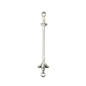 Trinity Brass Fleur de Lis linkki 27 mm, 1 kpl