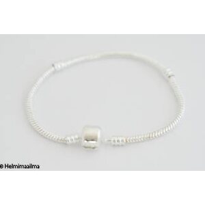 Pandora ranneketju hopeanvärinen n. 18 cm, 1 kpl