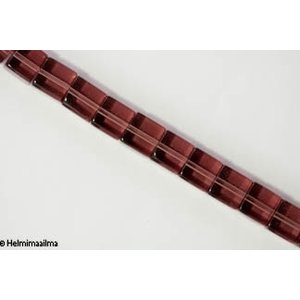 Kristallihelmi kuutio 10 mm, ametisti, n. 33 cm nauha