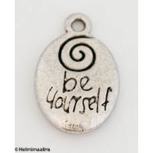Riipus "Be yourself" 14 x 18 mm, 3 kpl