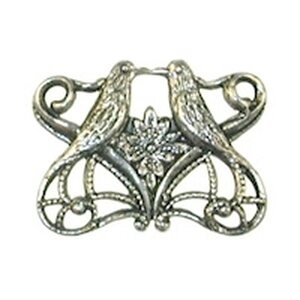 Trinity Brass Viktoriaaniset linnut linkki 20,5 x 15,5 mm, 1 kpl