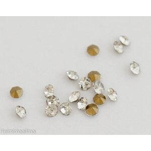 Chaton pyöreä kirkas 3,8 mm, 1 gramma