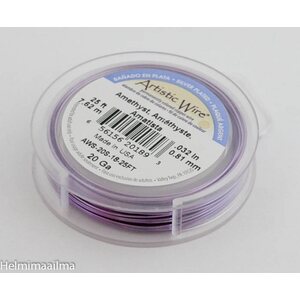 Artistic Wire kuparilanka 0,81 mm (20 GA) ametisti 7,6 m puola