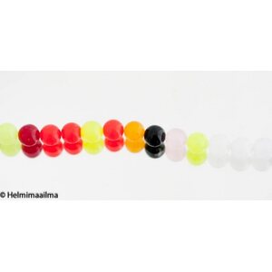 Jade värimix pyöreä 8 mm, n. 38 cm nauha