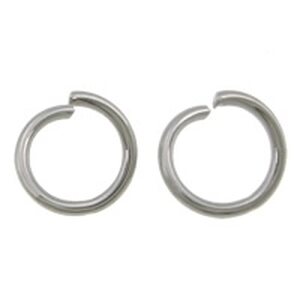 Välirengas 6 mm ruostumaton teräs, paksuus 0,8 mm, 40 kpl