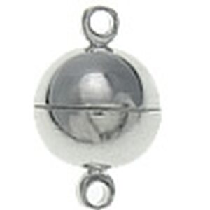 Magneettilukko 10 mm platinanvärinen, 1 kpl