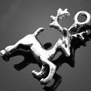 Riipus poro (3D) 16 x 21 x 6 mm antiikkihopea, 10 kpl