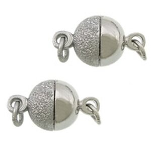 Magneettilukko 8 mm platinanvärinen, 1 kpl