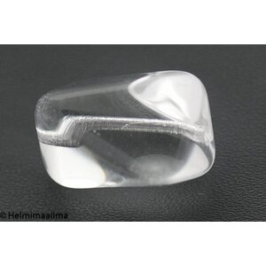 Estrela lasihelmi iso viistetty suorakulmio kirkas, n. 22x15x13 mm, 1 kpl