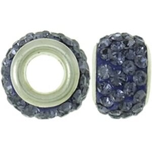 Pandora shamballahelmi vaalea violetti 12 x 9 mm, 1 kpl