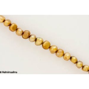 Makeanvedenhelmi nugetti 7-8 mm vihertävä, n. 40 cm nauha