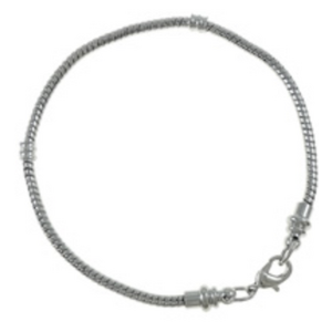 Pandora ranneketju papukaijalukolla n. 21 cm hopeanvärinen, 1 kpl