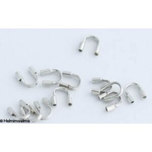 Vaijerinsuoja platinapäällystetty 5x4 mm, 20 kpl