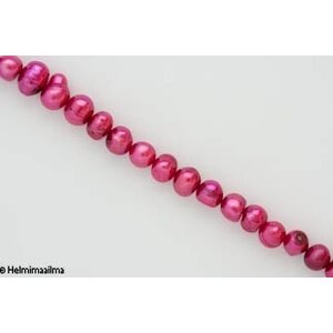 Makeanvedenhelmi pyöreähkö 7-8 mm, n. 38 cm nauha
