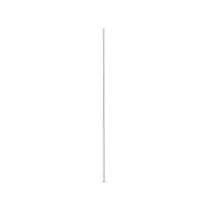 Korupiikki hopeoitu tasapää 70x0,7 mm, 144 kpl:n pussi