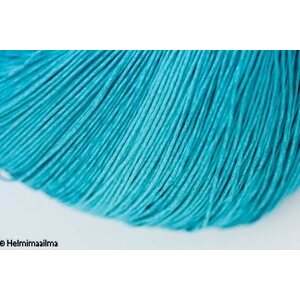 Vahattu puuvillanauha pyöreä 1 mm, vaaleansininen, 4 metriä