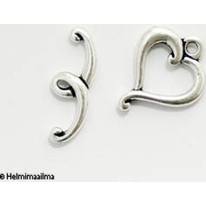 Tierra Cast TierraCast® Jubilee salpalukko, hopeoitu, 1 pari