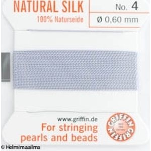 Griffin helmisilkki No 4 (0.60 mm) vaalea liila, 2 m