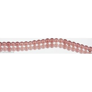 Lasihelmi pyöreä 10 mm ametisti, n. 28-30 cm nauha
