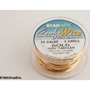 CraftWire tahriintumaton kulta 1,02 mm (18 GA), 3,66 m puola