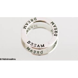 Metallihelmi rengas 22 mm, "DREAM", 1 kpl