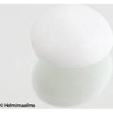 Preciosa Tsekkiläinen lasihelmi valkoinen iso pallukka, 26x15 mm, 1 kpl