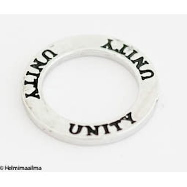 Metallihelmi / rengas "UNITY" 22 mm, 1 kpl