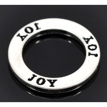Metallihelmi / rengas "JOY" 23 mm, 1 kpl