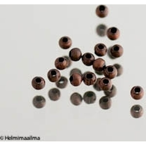 Metallihelmi kupari 3 mm välihelmi, 20 kpl