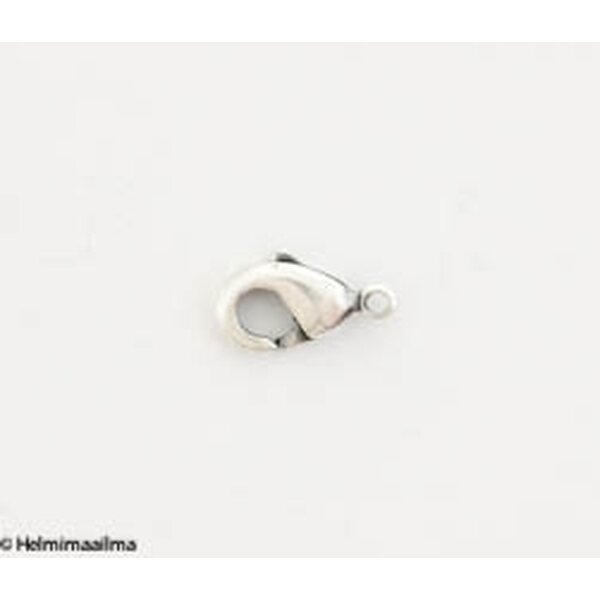 Trinity Brass Papukaijalukko 12 mm antiikkihopeoitu, 1 kpl