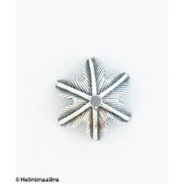 Trinity Brass Helmihattu 10 mm antiikkihopeoitu, 1 kpl