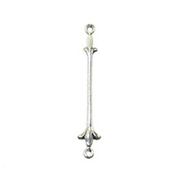 Trinity Brass Fleur de Lis linkki 27 mm, 1 kpl