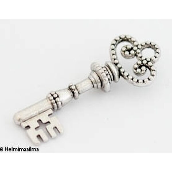 Riipus avain 31 x 12 mm antiikkihopea, 4 kpl