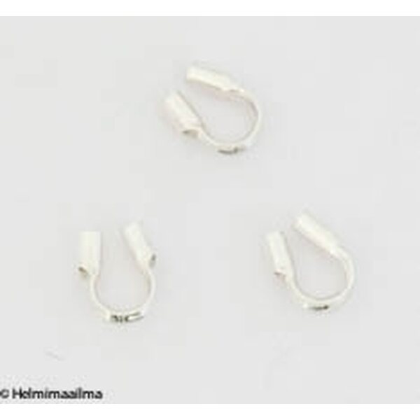 Vaijerinsuoja 925 sterlinghopeaa 5 x 4 mm, 1 kpl
