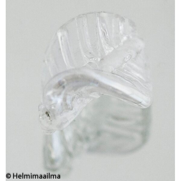 Lamppuhelmi lehti twist kirkas n. 26x30 mm, 1 kpl