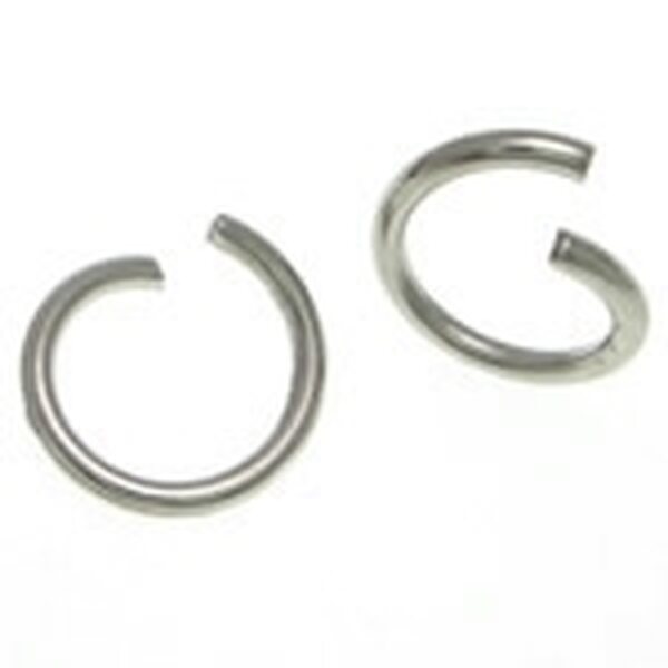 Välirengas 8 mm ruostumaton teräs, paksuus 1 mm, 40 kpl